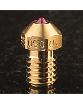 3DVerkstan 0.6mm Ruby Nozzle 2.85 Filament