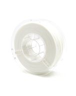 Raise3D 1.75mm Premium PLA - White 1kg
